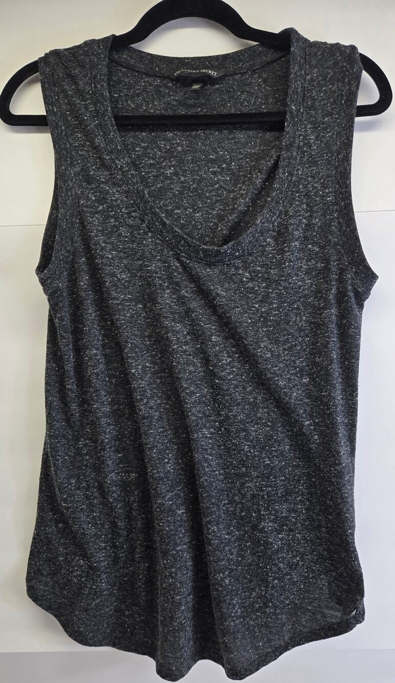 Victoria's Secret SZ M heathered grey tank top